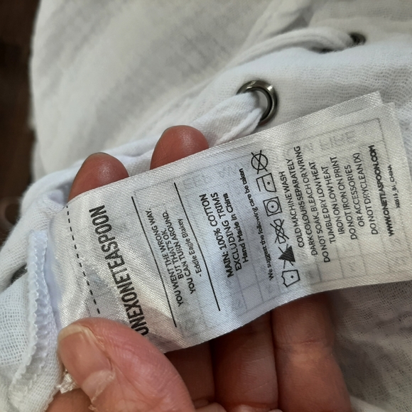 One Teaspoon White Soul Silence Jumpsuit XXS - Picture 9 of 10